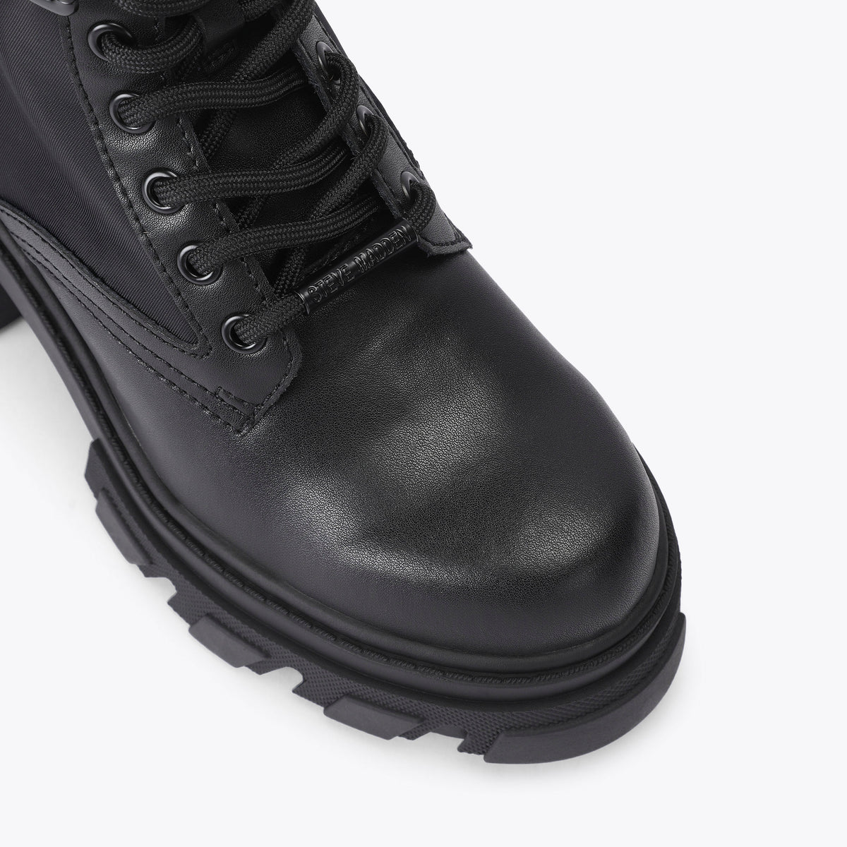 Barracks Black Leather