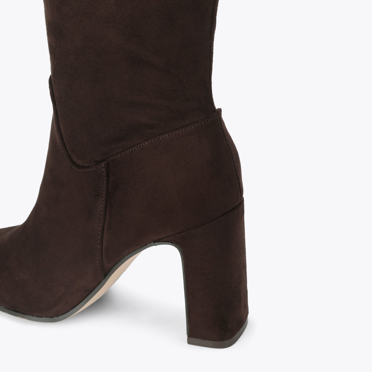 Fair Play Dark Brown Suedette