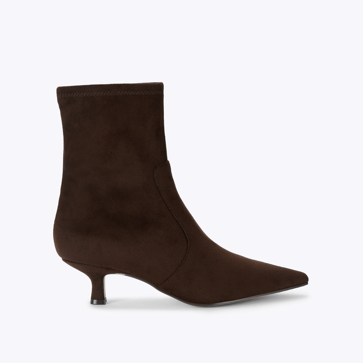 Checklist Dark Brown Suedette