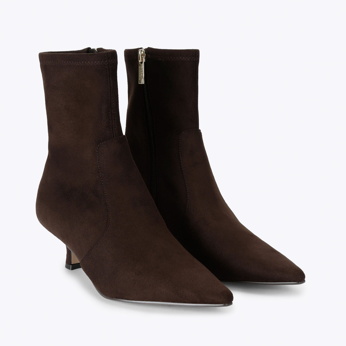Checklist Dark Brown Suedette