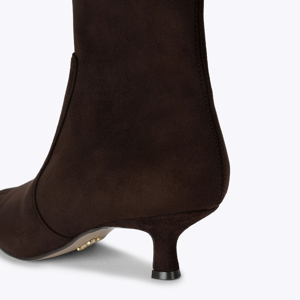 Checklist Dark Brown Suedette