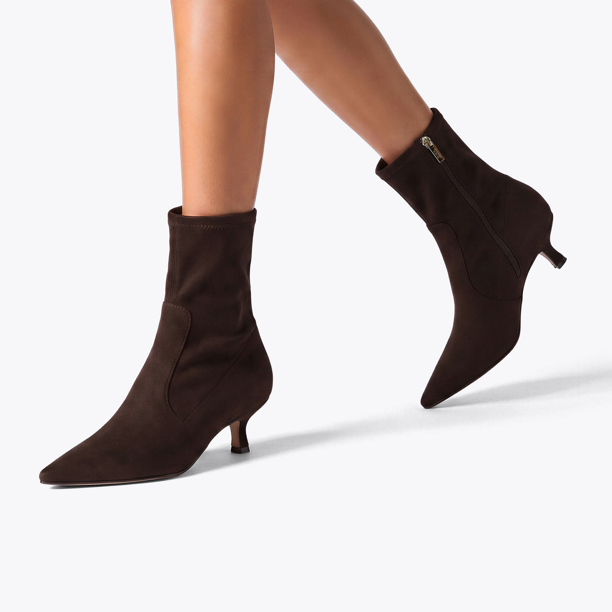 Checklist Dark Brown Suedette