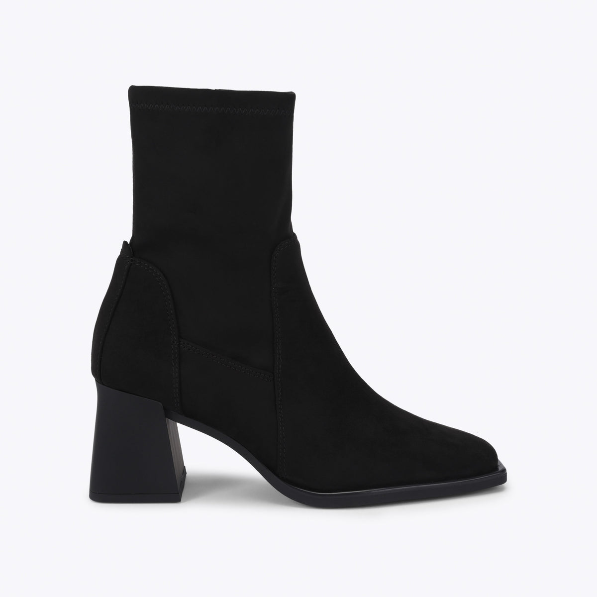 Hover Black Suedette