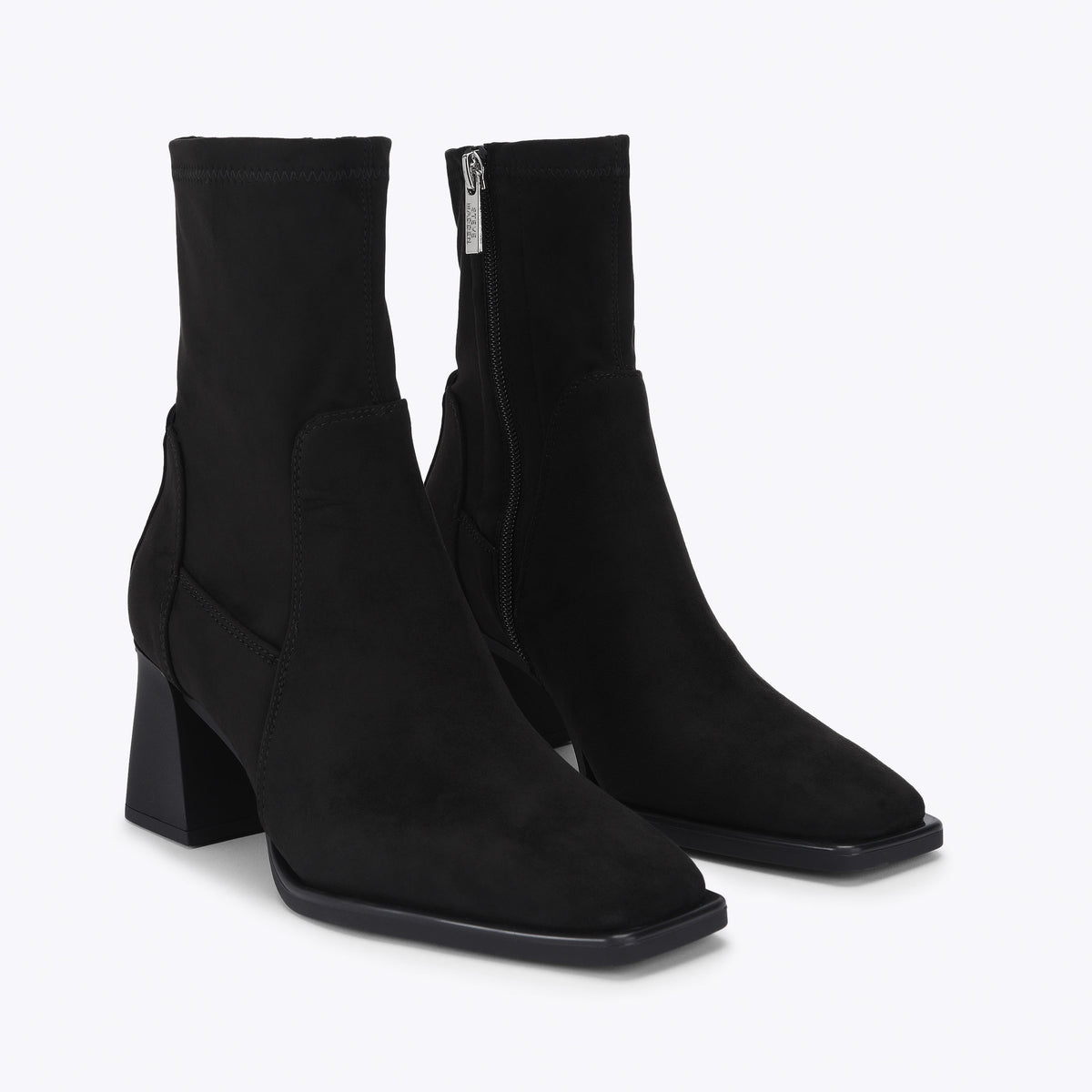 Hover Black Suedette