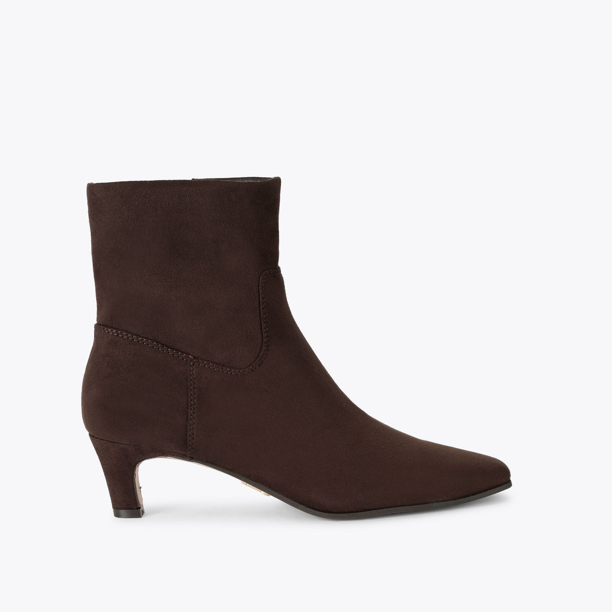 Davis Dark Brown Suedette