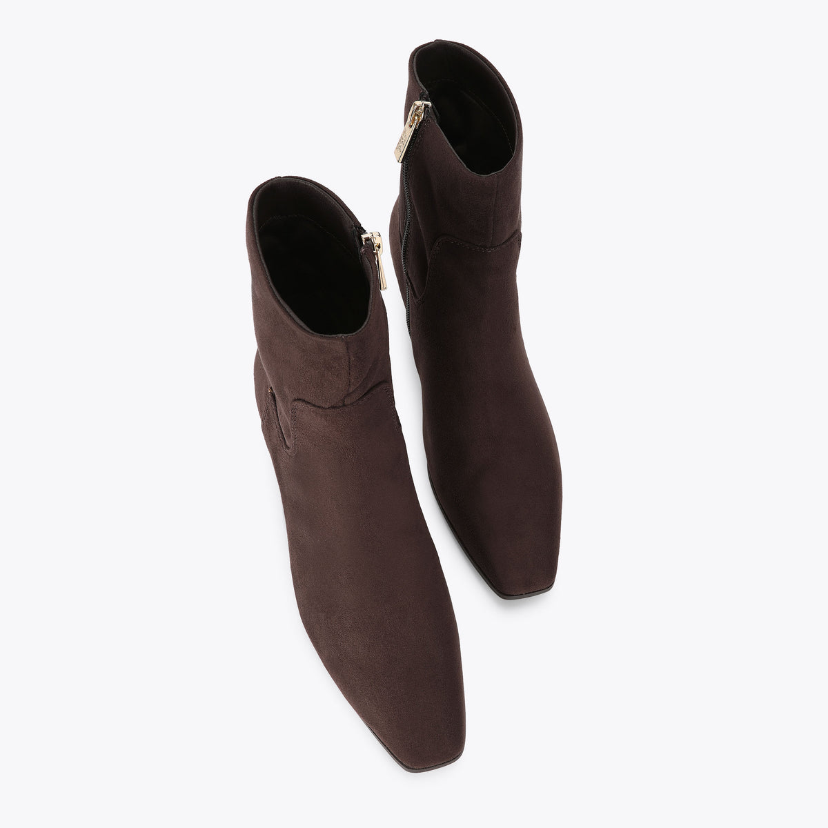 Davis Dark Brown Suedette