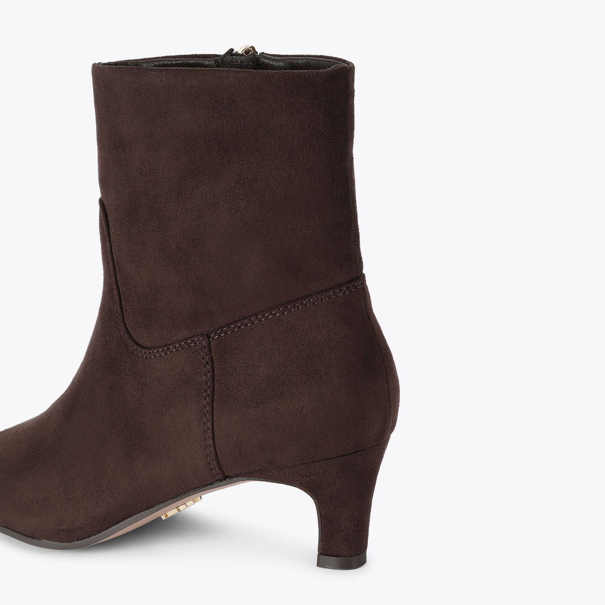 Davis Dark Brown Suedette
