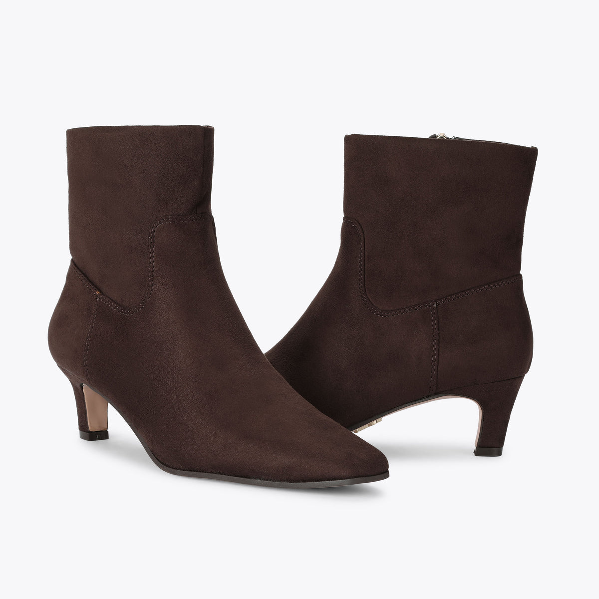 Davis Dark Brown Suedette