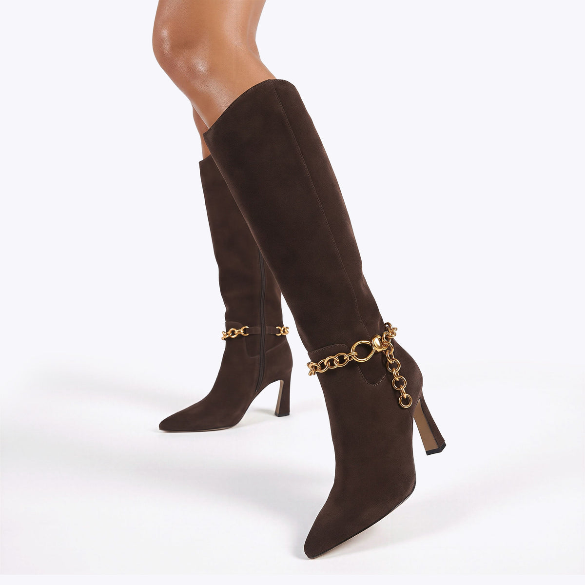 Skorcher Dark Brown Suede