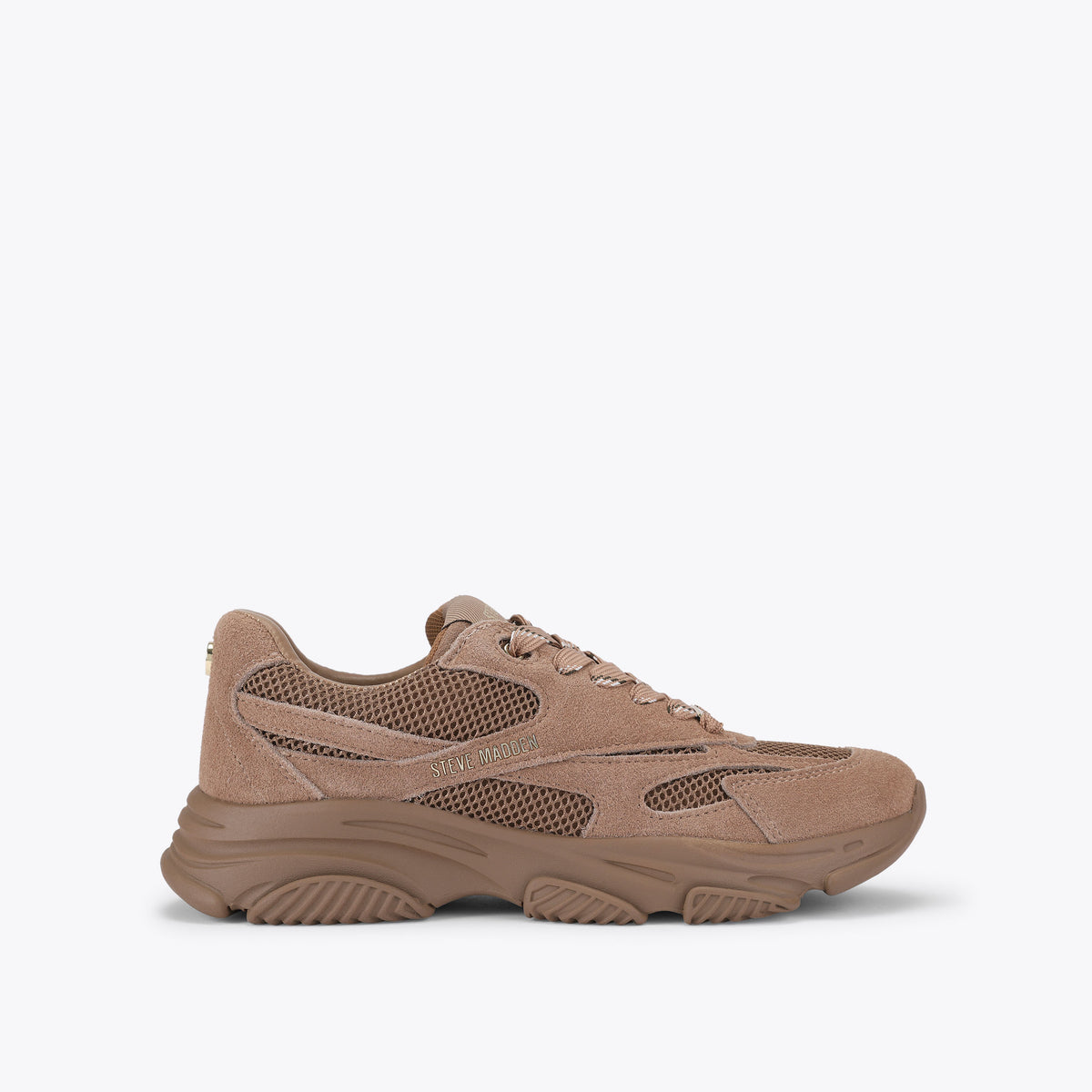 Front Row Brown Suede