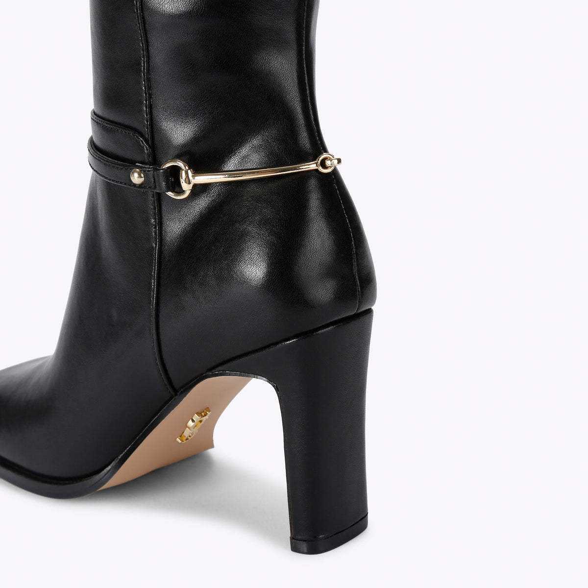 Shield Black Leather
