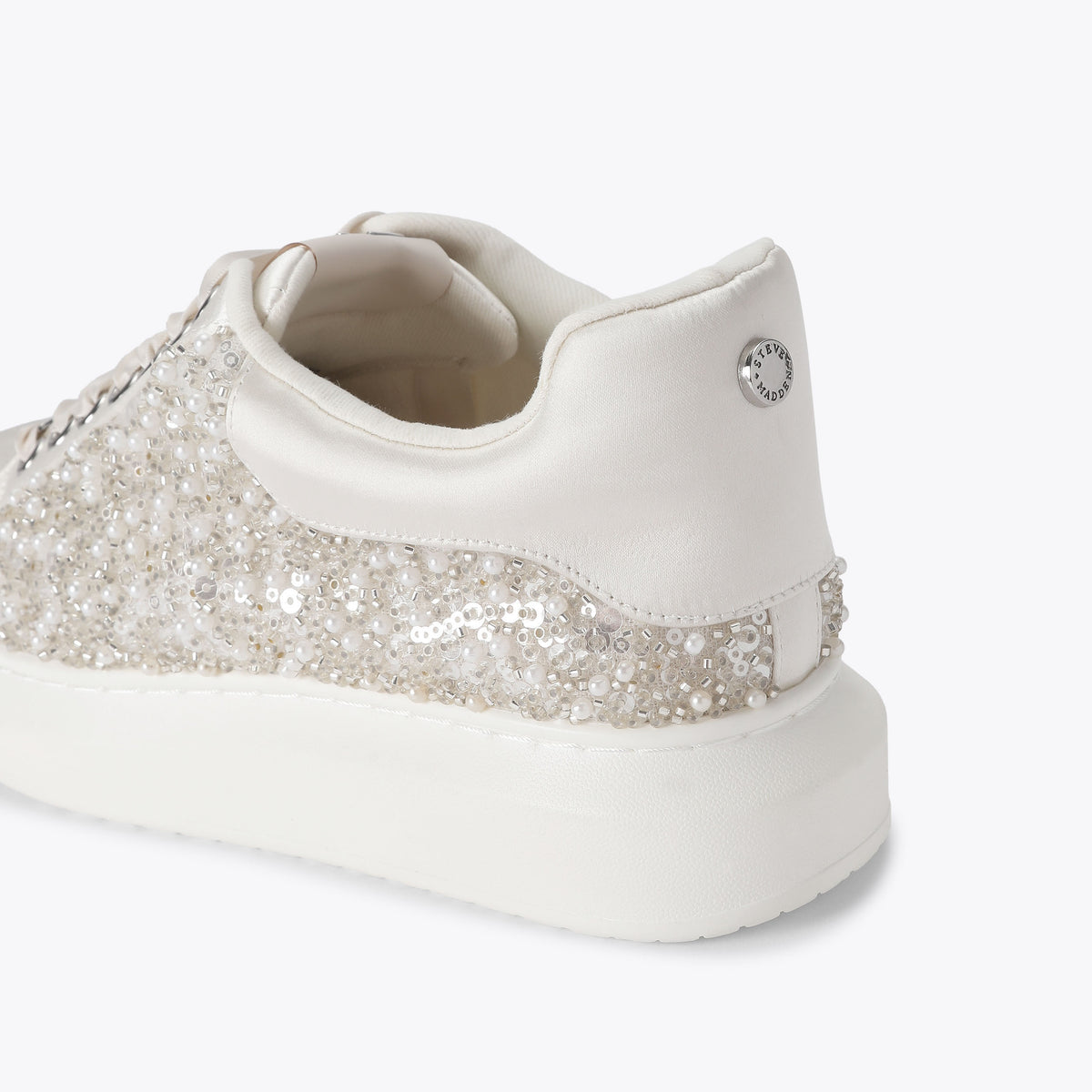 Gaze White Sequin