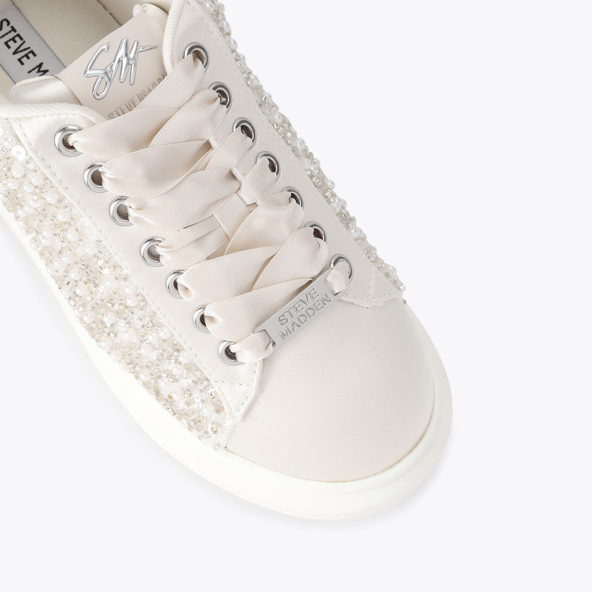 Gaze White Sequin