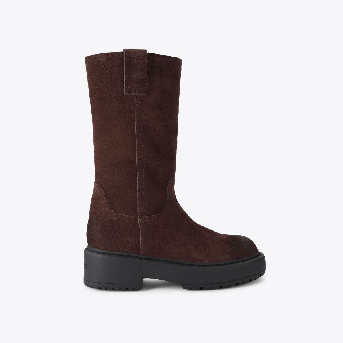 Ruckus Dark Brown Suede