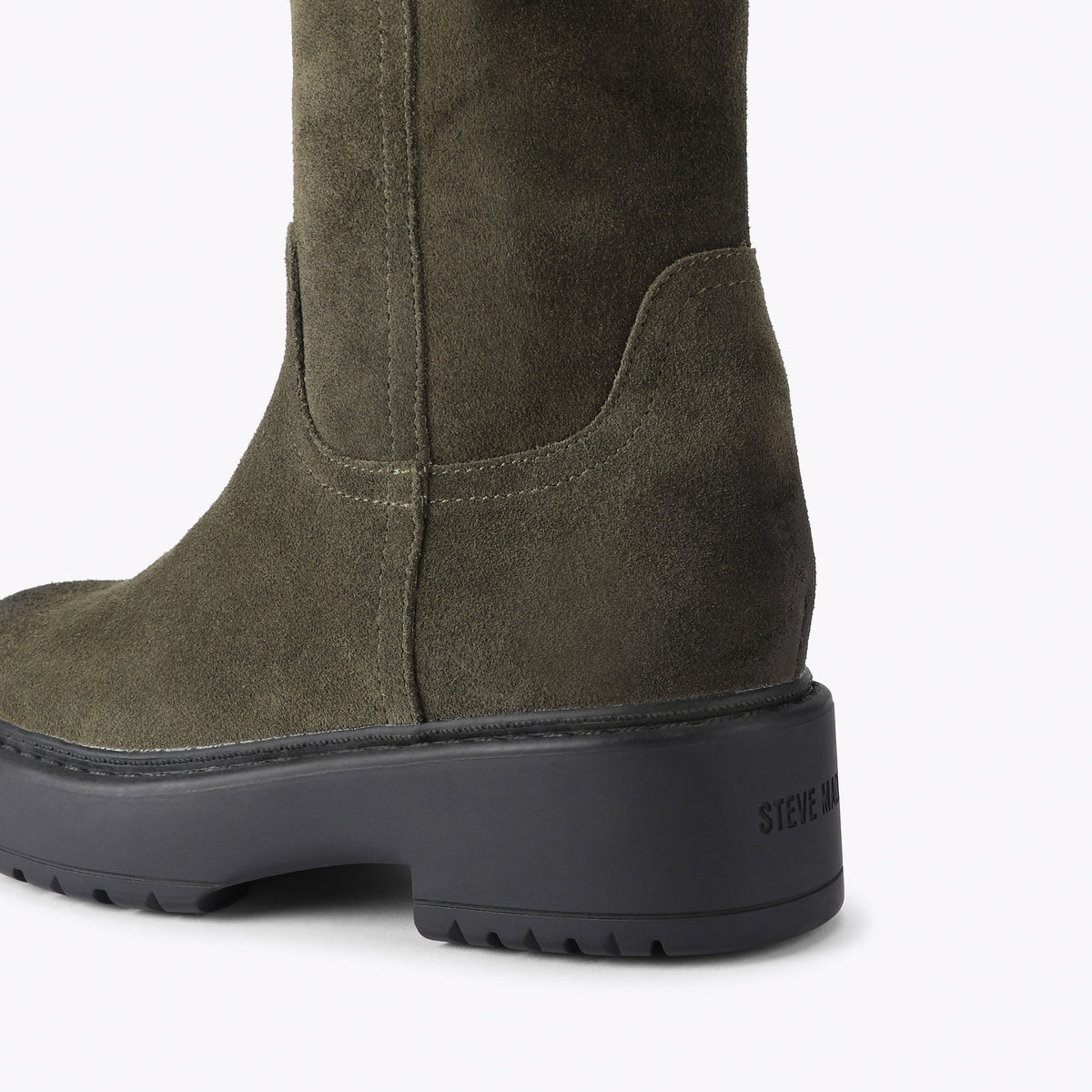 Ruckus Dark Green Suede