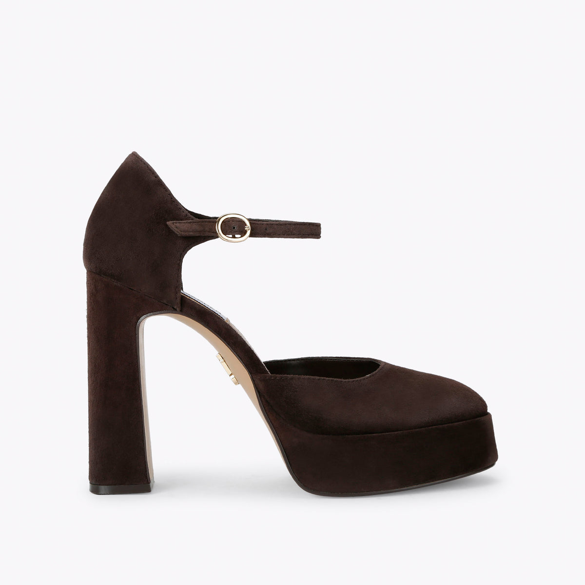 Lexie Dark Brown Suede