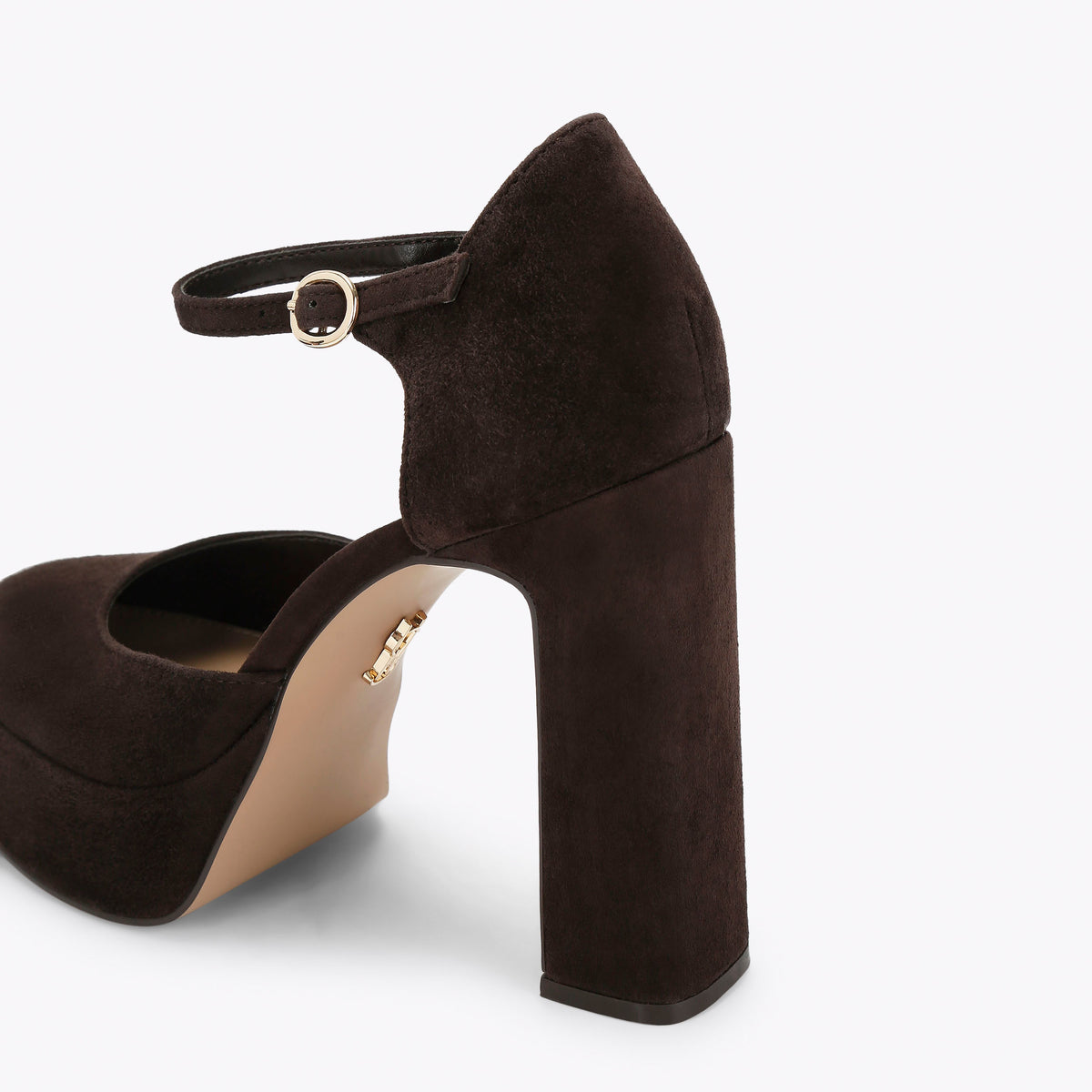 Lexie Dark Brown Suede