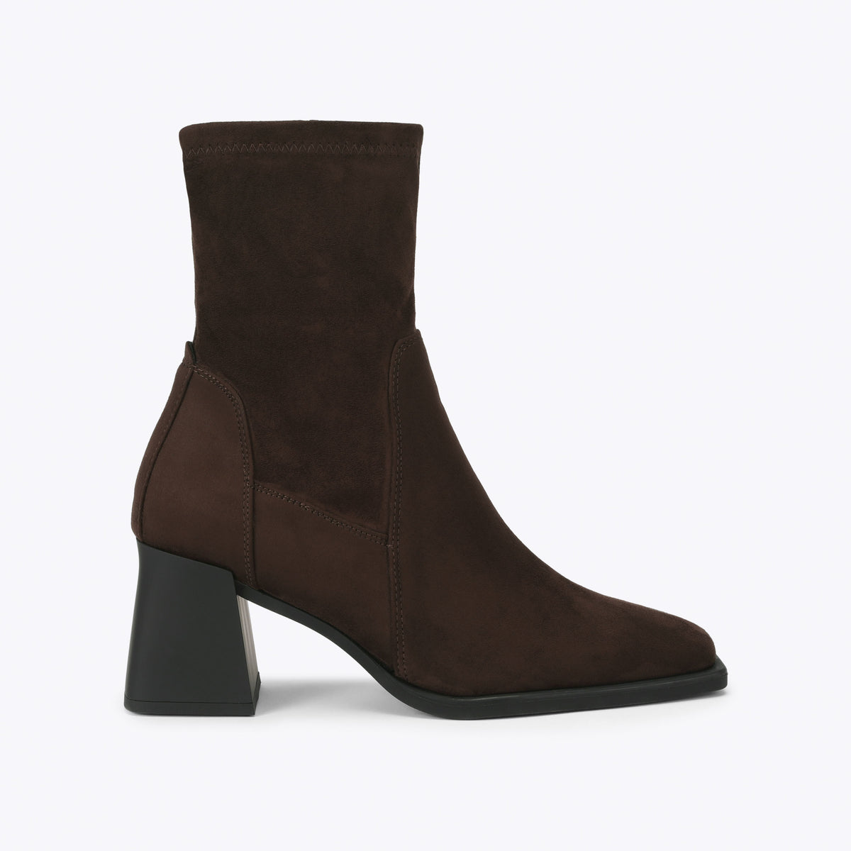 Hover Dark Brown Suedette