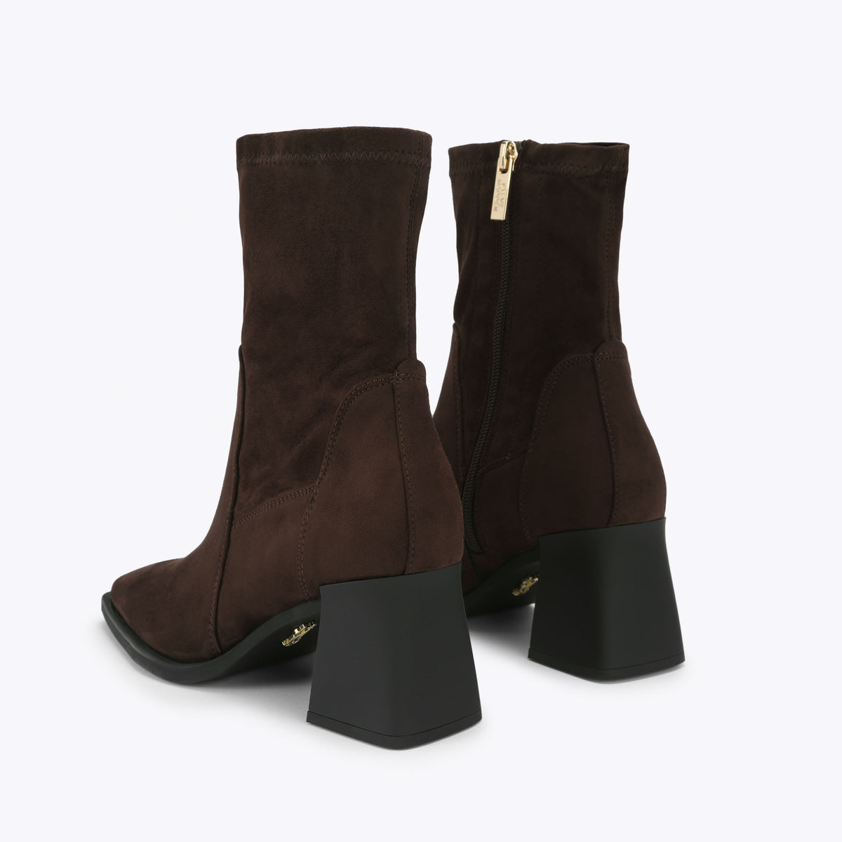Hover Dark Brown Suedette