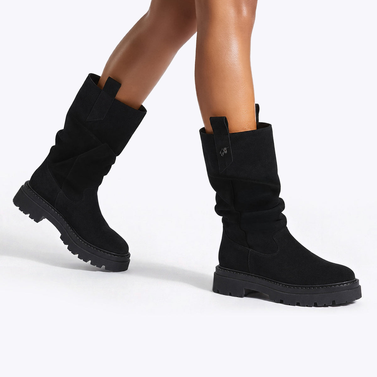 Kiona Black Suede