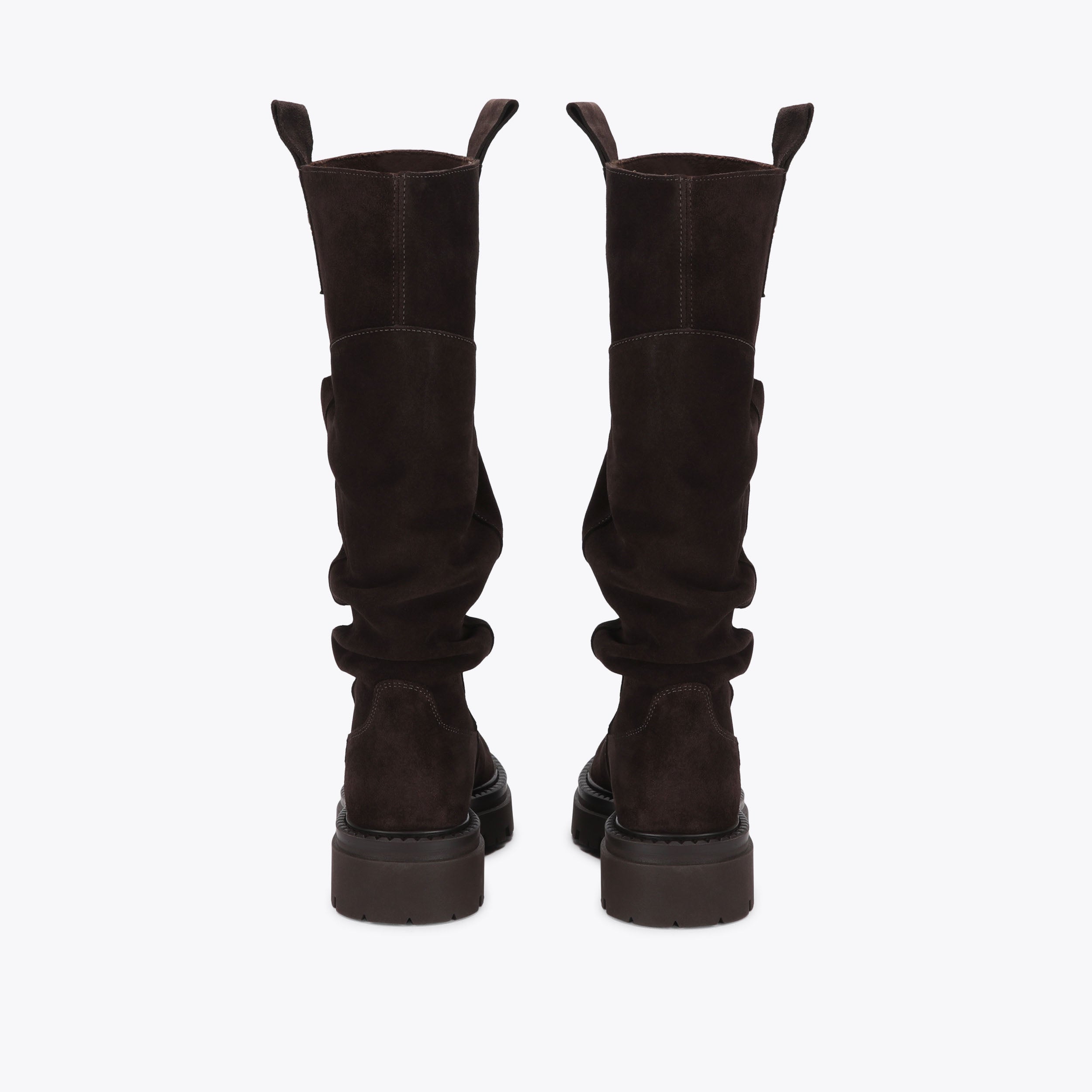 Kiona Dark Brown Suede - view 3