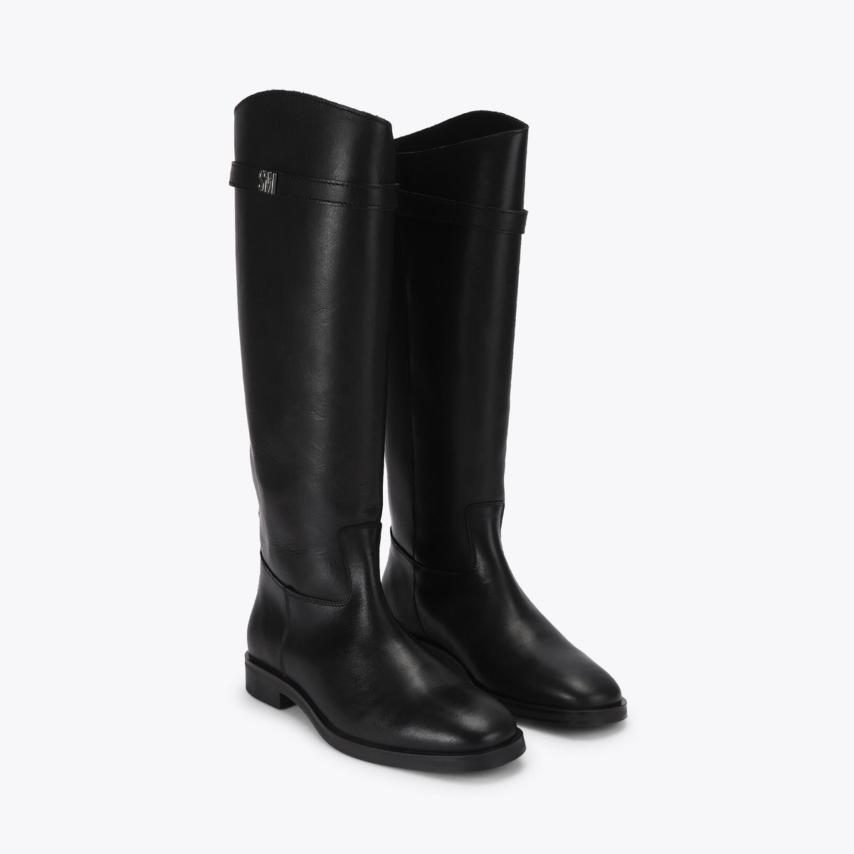 Novi Black Leather