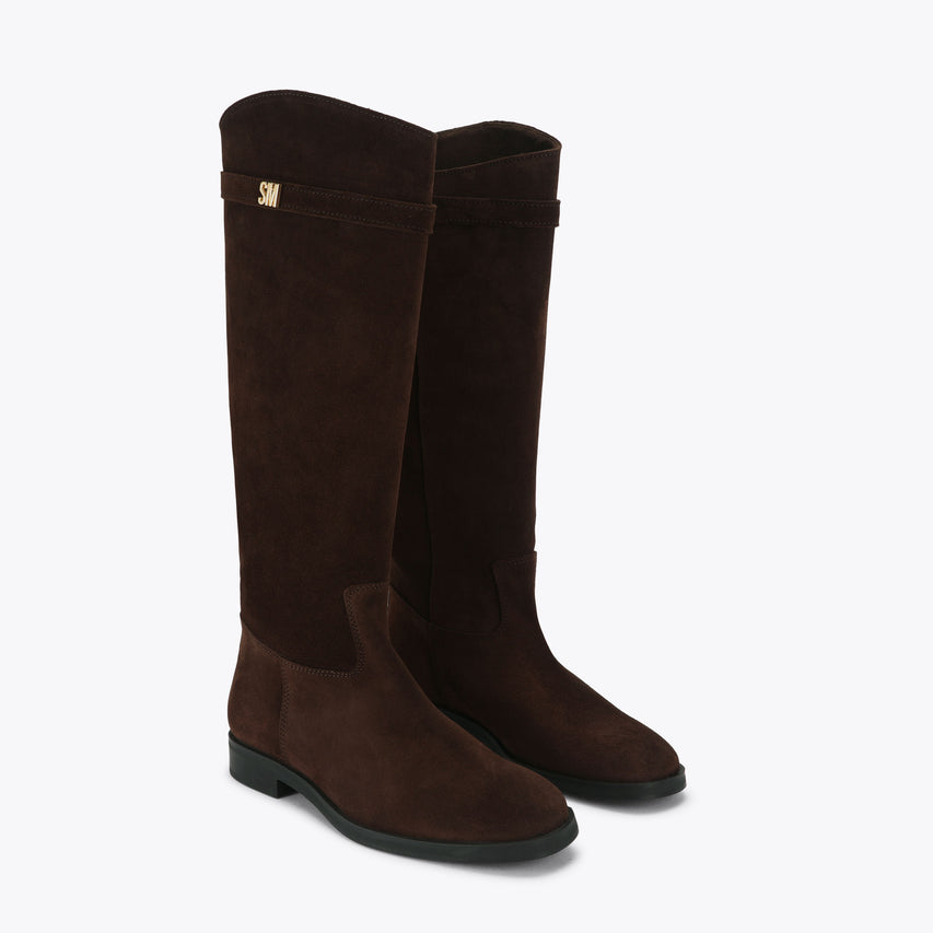 Novi Dark Brown Suede - view 2
