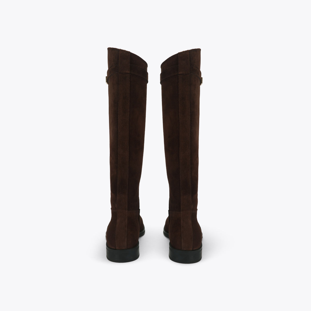 Novi Dark Brown Suede