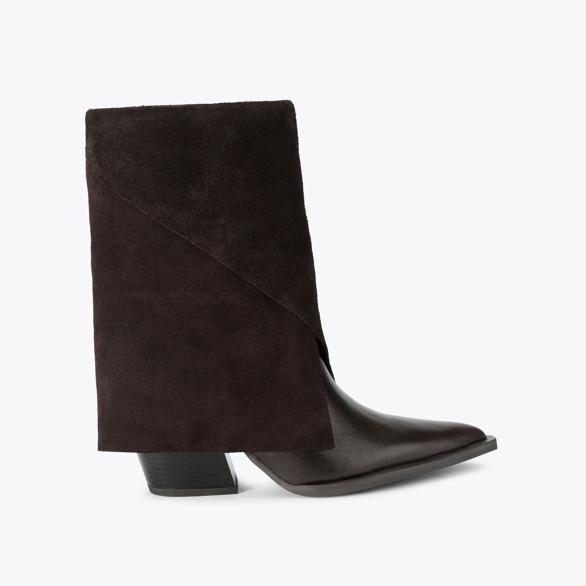 Mccoy Dark Brown Suede