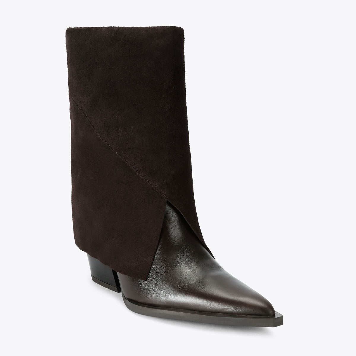 Mccoy Dark Brown Suede