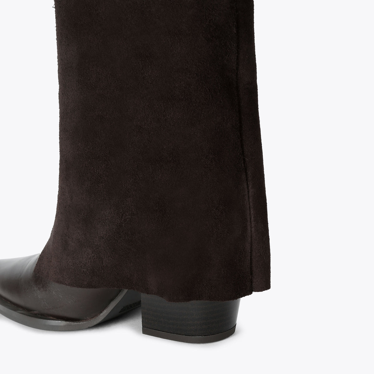 Mccoy Dark Brown Suede