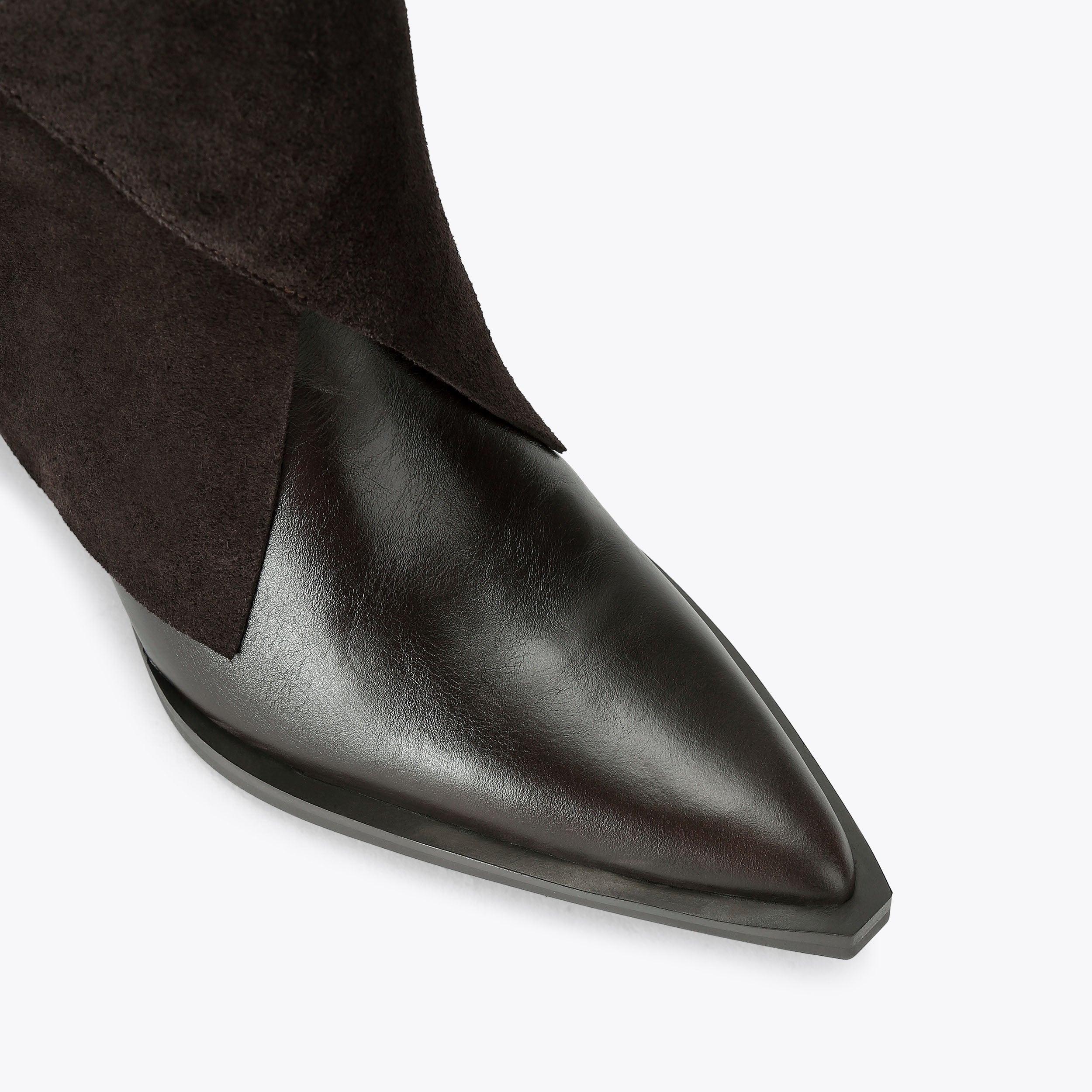 Mccoy Dark Brown Suede - view 5