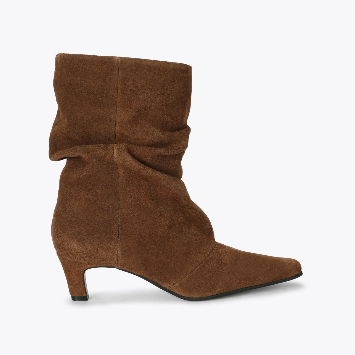 Vexa Dark Brown Suede