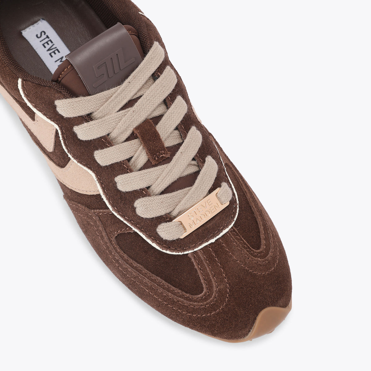 Abbi Dark Brown Suede