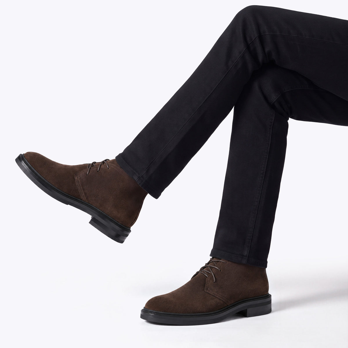 Harper Black Suede