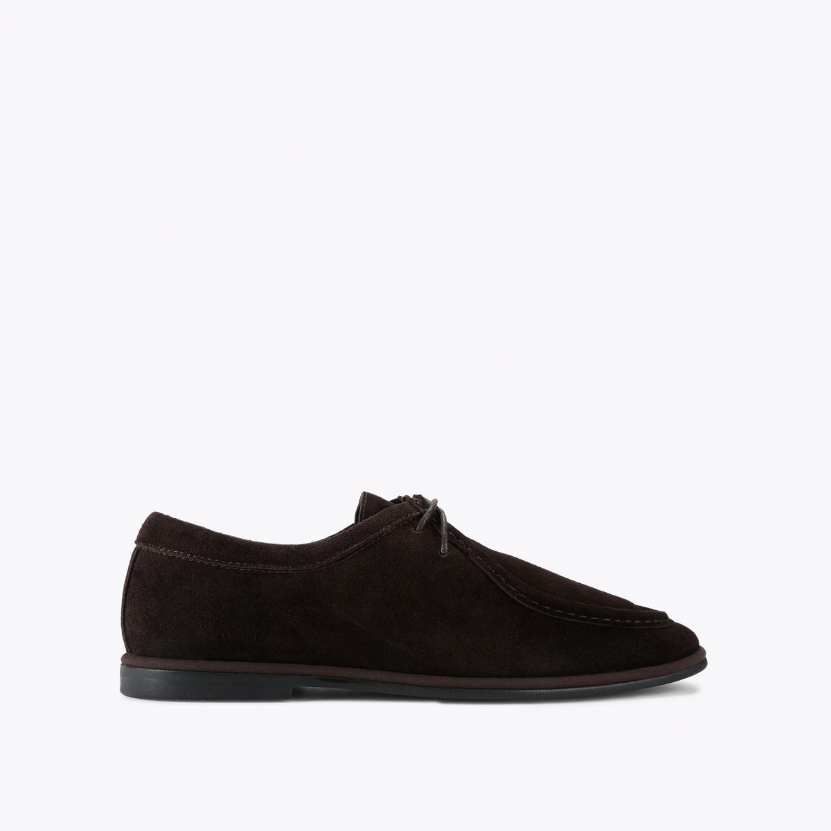 Stirling Dark Brown Suede