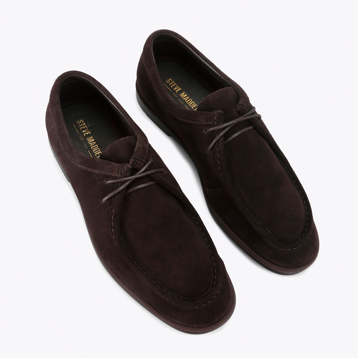 Stirling Dark Brown Suede