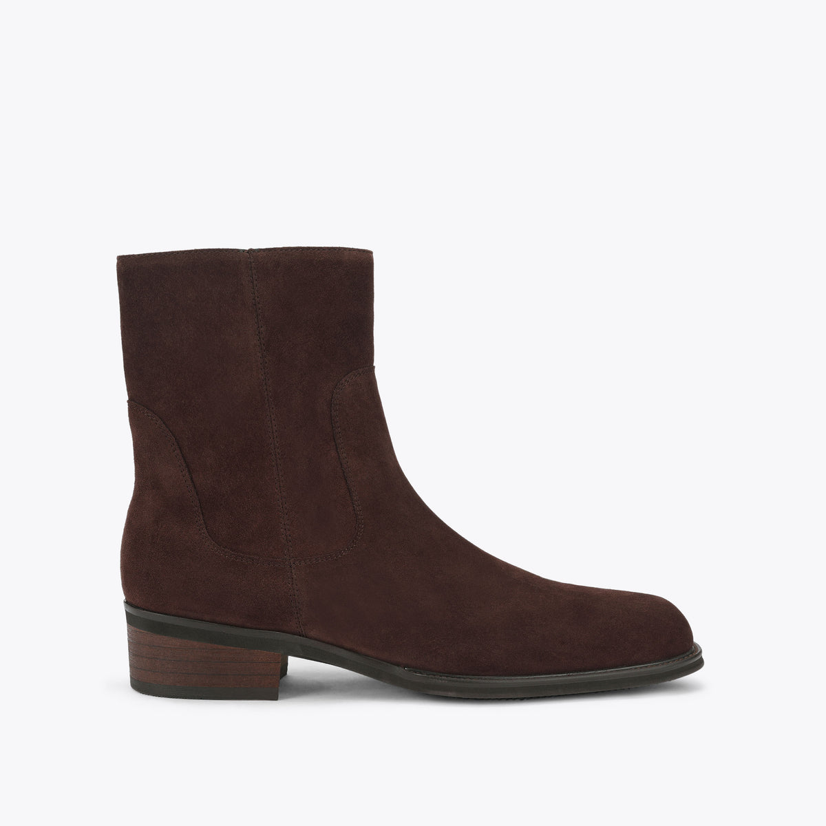 Jasper Dark Brown Suede