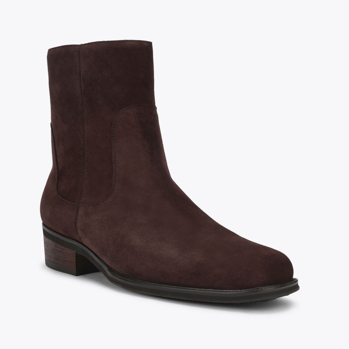 Jasper Dark Brown Suede