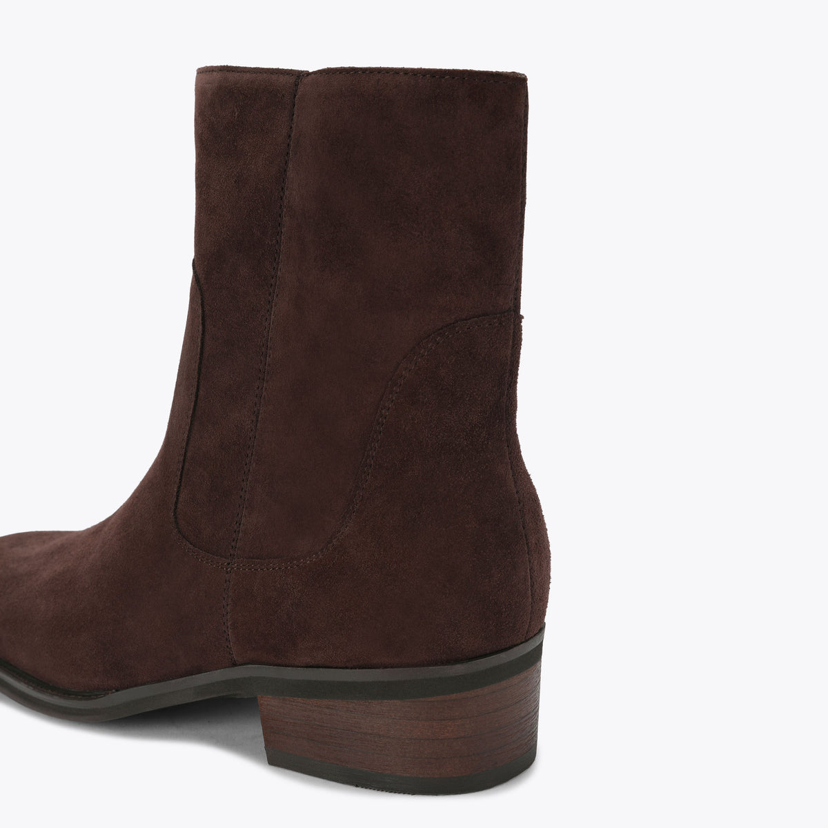 Jasper Dark Brown Suede