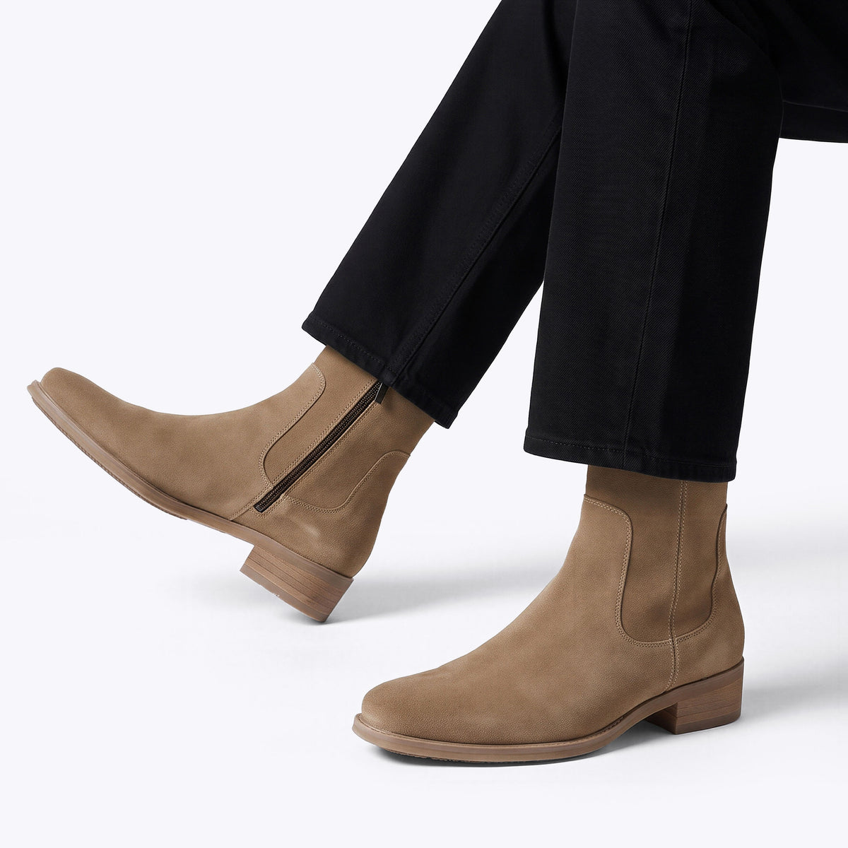 Jasper Taupe Suede
