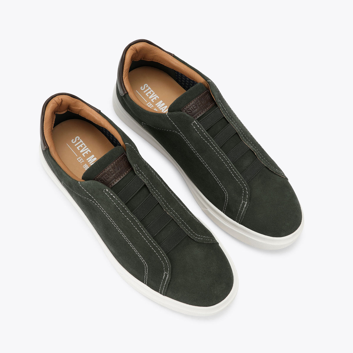 Sandrai Dark Green Suede