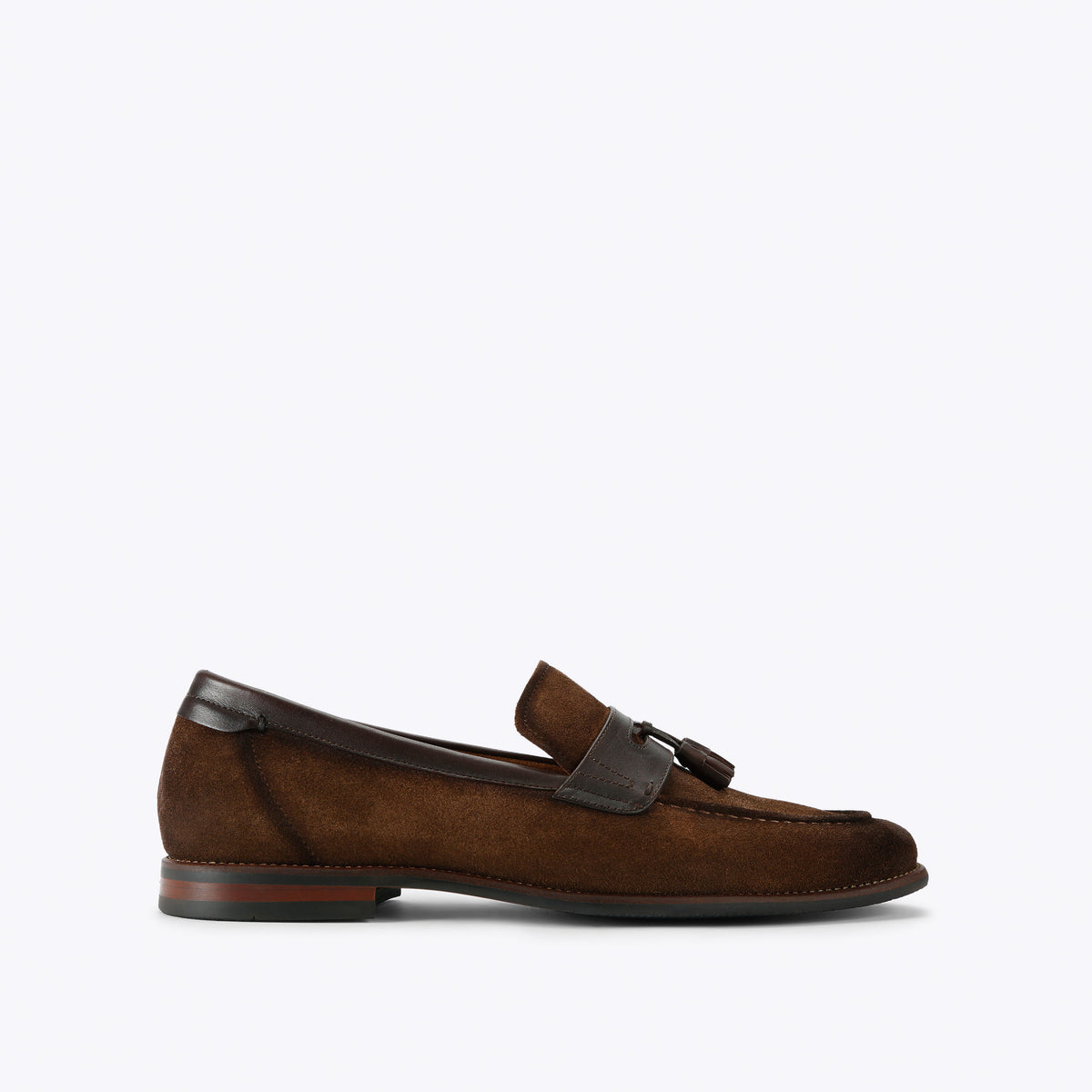 Jonnas Dark Brown Suede