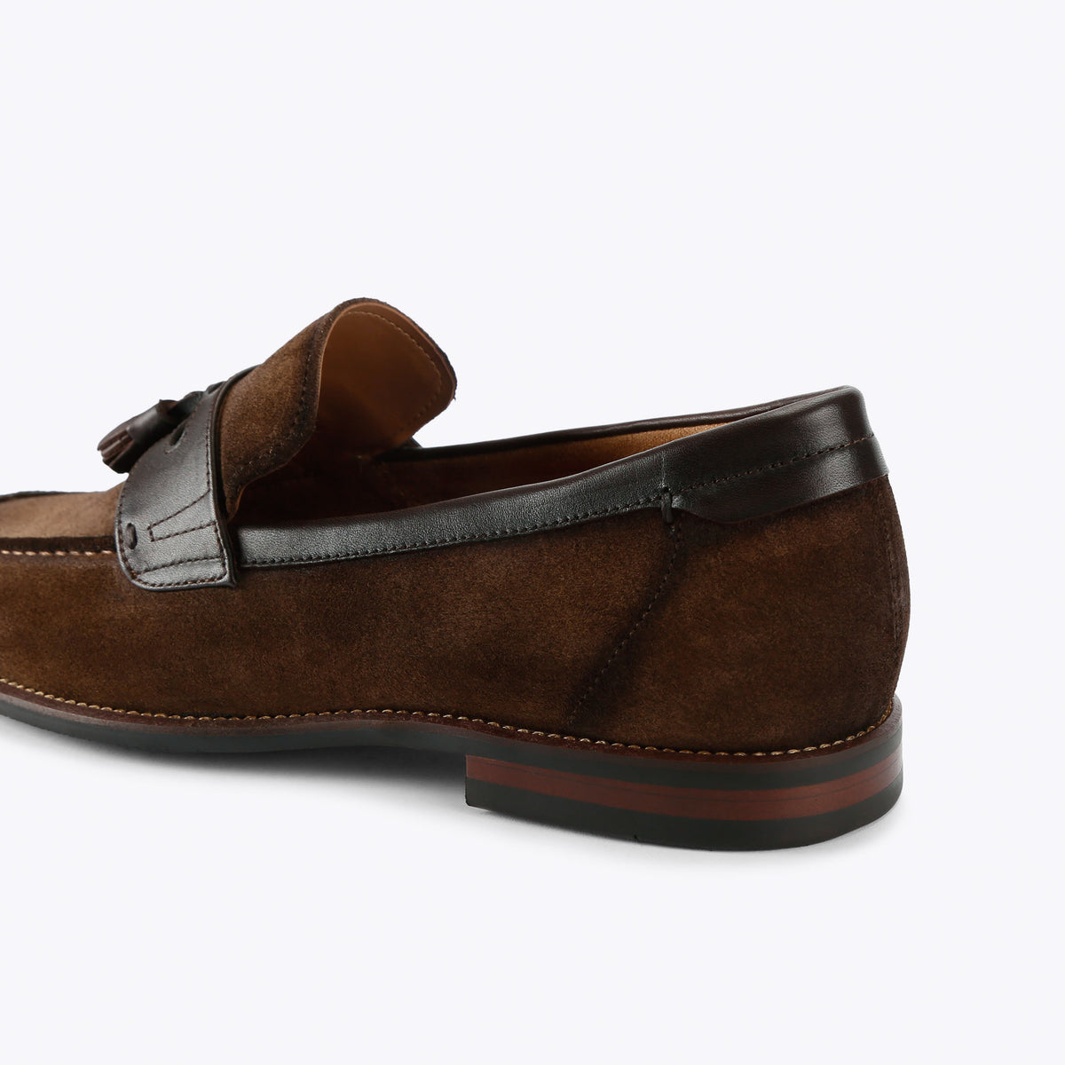 Jonnas Dark Brown Suede