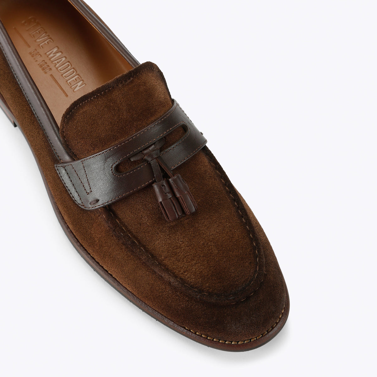 Jonnas Dark Brown Suede