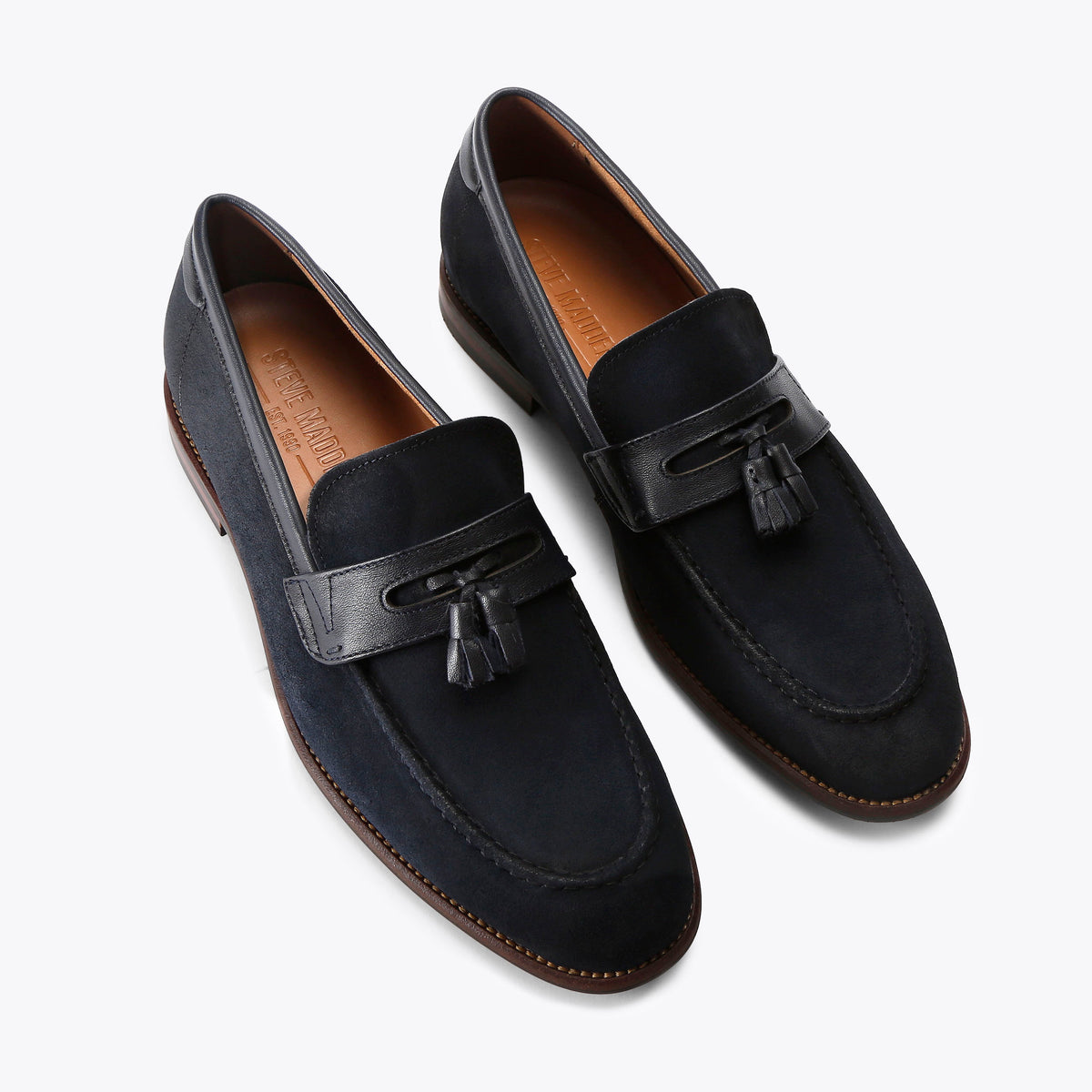 Jonnas Navy Suede