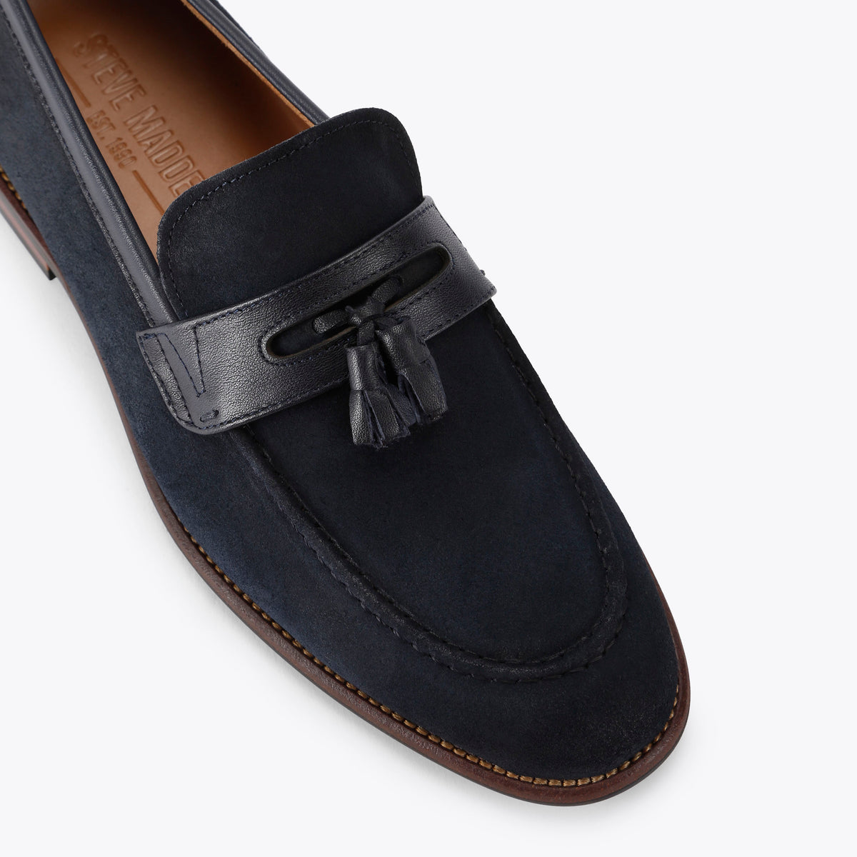 Jonnas Navy Suede