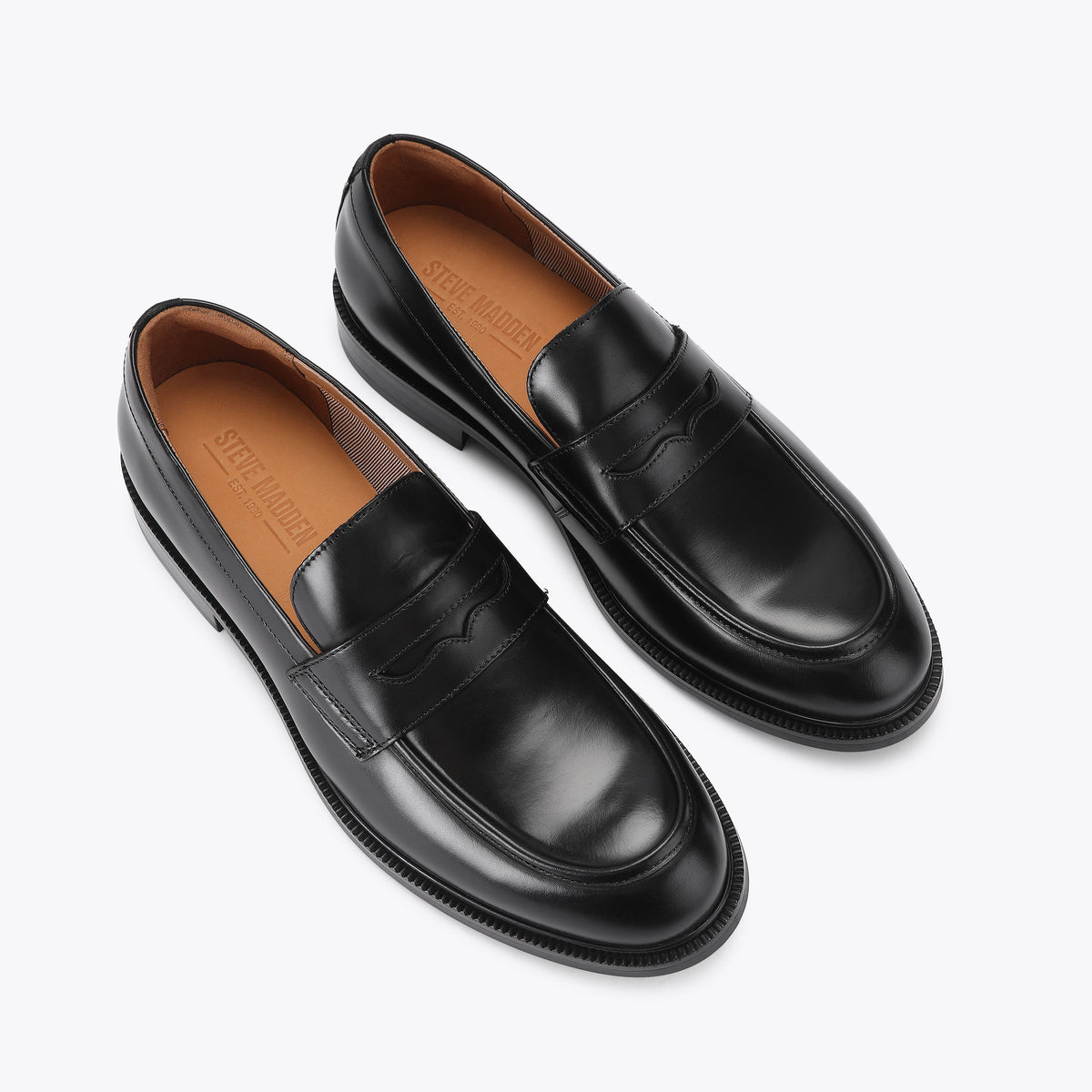 Auburn Black Leather