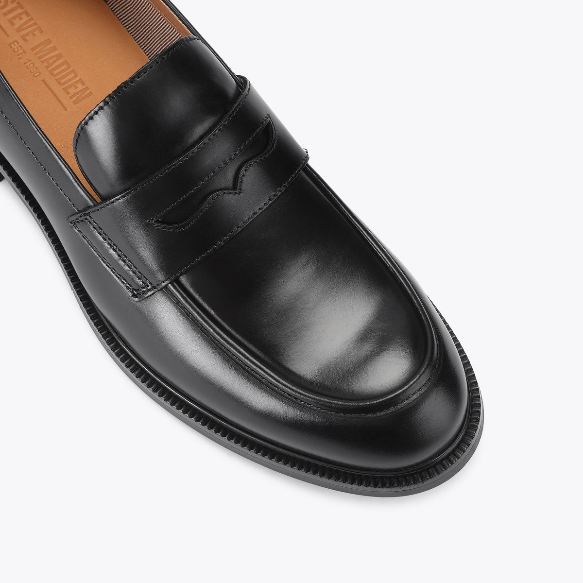 Auburn Black Leather