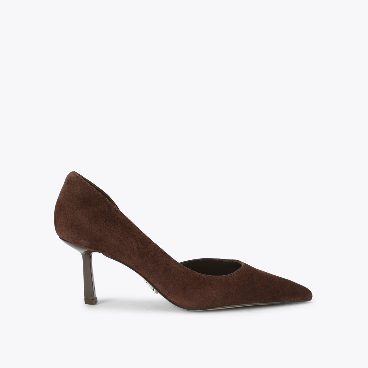 Vena Dark Brown Suede